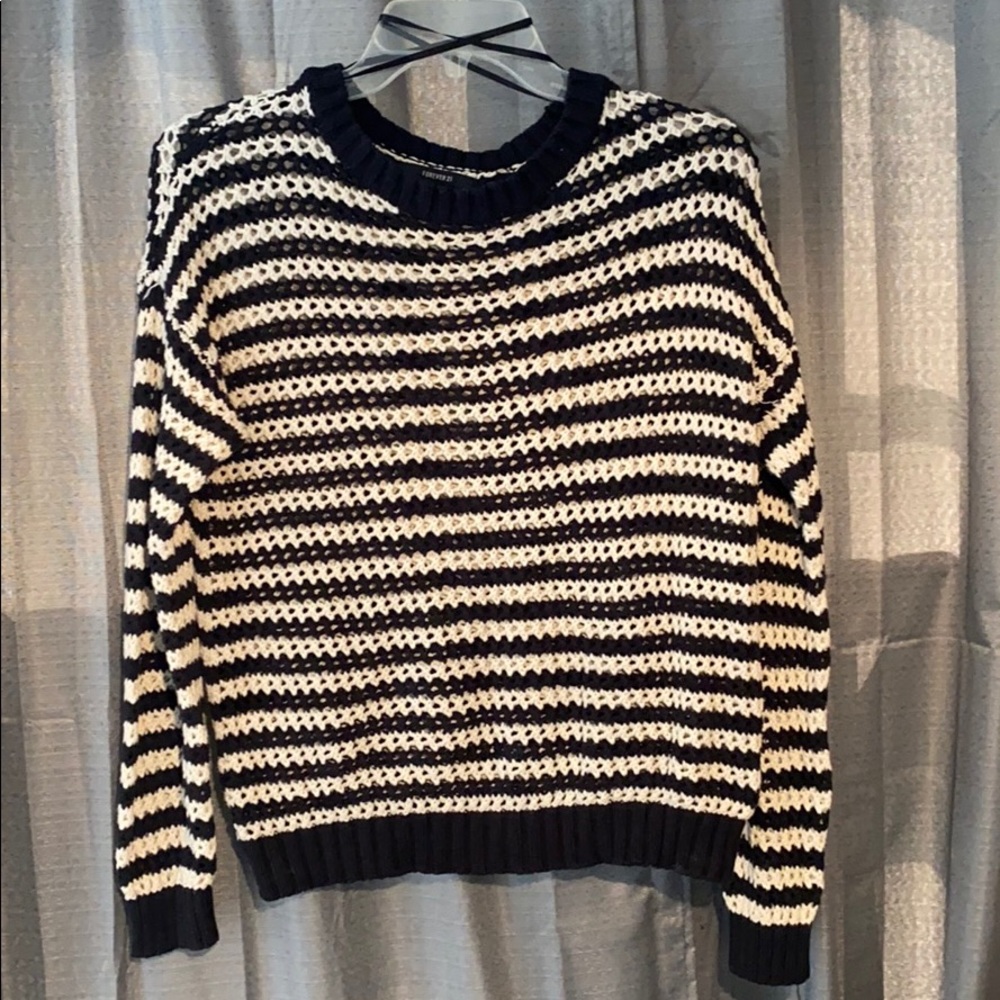 Forever21 Stripped knit Sweater